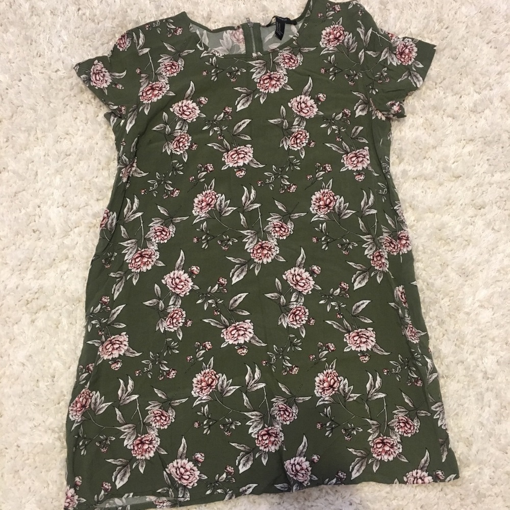Flower T shirt Dress